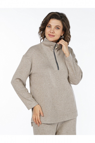 Брюки, джемпер Пинск-Стиль 3114 какао - фото 8