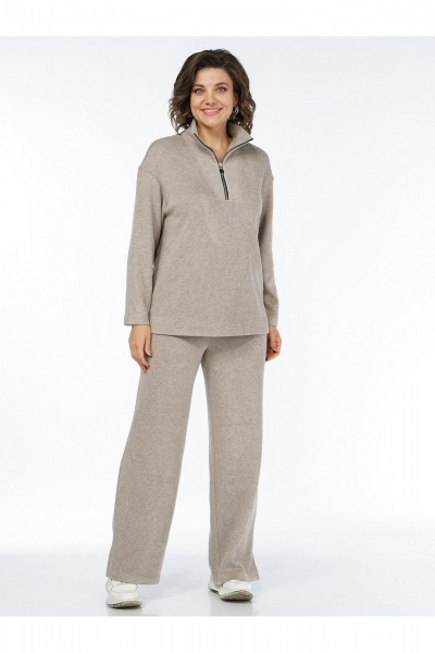 Брюки, джемпер Пинск-Стиль 3114 какао - фото 6