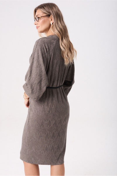 Платье Verita 2408 шоколад - фото 4