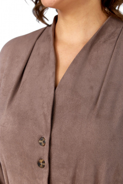 Платье Диомант 2109 капучино - фото 9