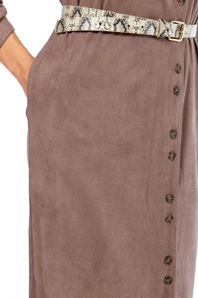 Платье Диомант 2109 капучино - фото 7