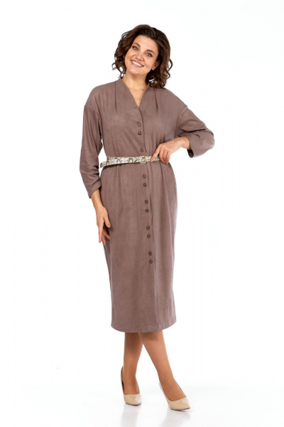 Платье Диомант 2109 капучино - фото 3