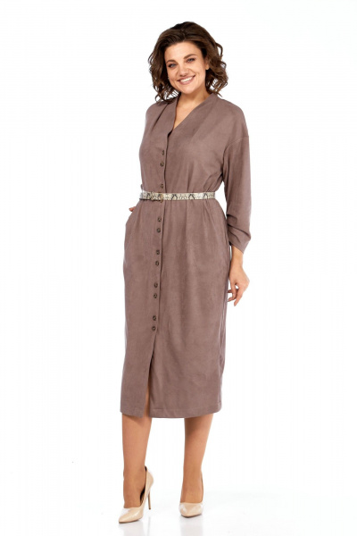 Платье Диомант 2109 капучино - фото 1