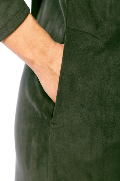 Платье Диомант 2109 хаки - фото 5