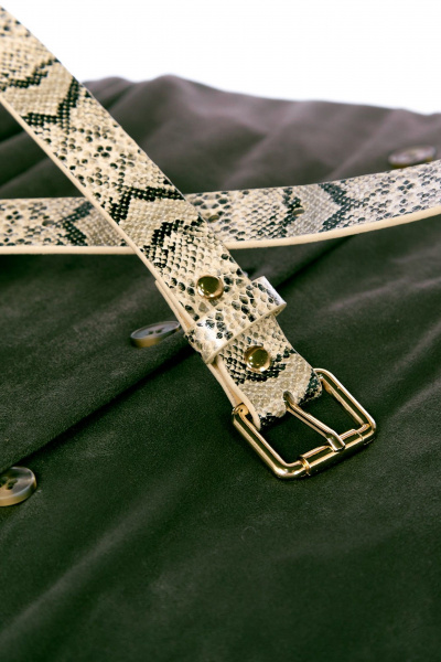 Платье Диомант 2109 хаки - фото 7