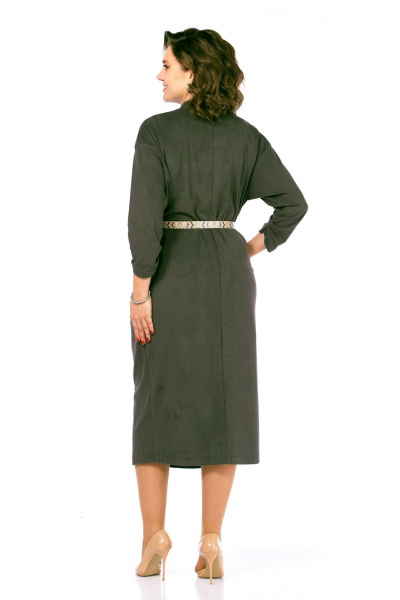 Платье Диомант 2109 хаки - фото 9