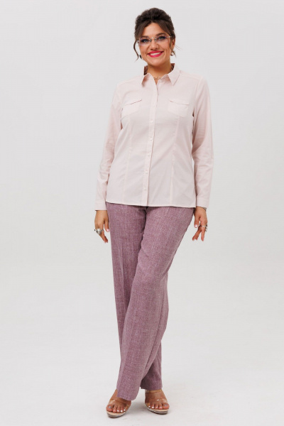 Блуза Anelli 1680 клубничная_пастила - фото 6