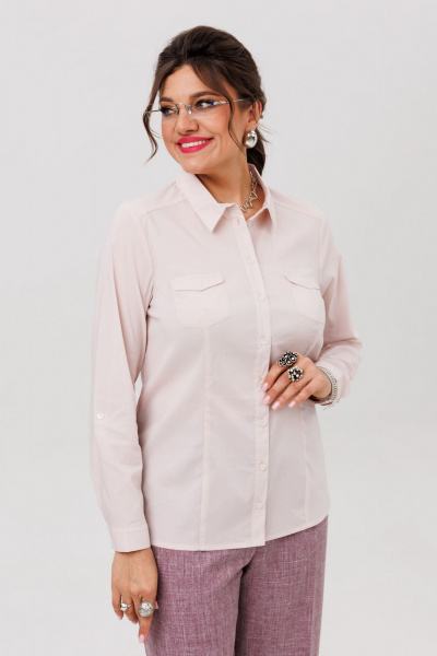 Блуза Anelli 1680 клубничная_пастила - фото 4