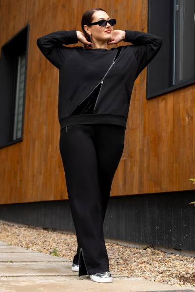 Брюки, джемпер ADARIN А27 черный - фото 11