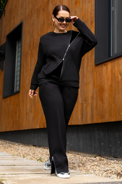 Брюки, джемпер ADARIN А27 черный - фото 9