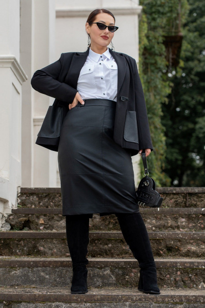 Жакет ADARIN А30 черный - фото 6