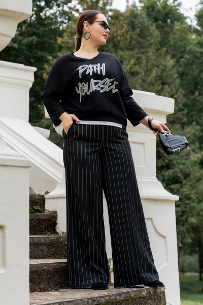 Брюки, джемпер ADARIN А37 черный - фото 5