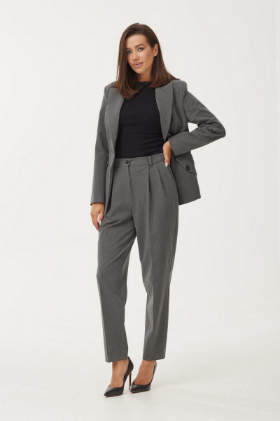 Жакет T.N.D М611 серый - фото 3