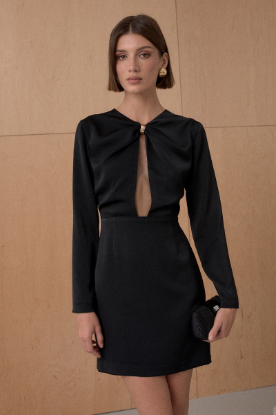 Платье Mixan 5127 черный - фото 1