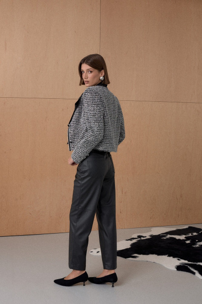 Жакет из жаккардового полотна с люрексом Mixan 2085 - фото 7