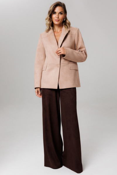 Жакет Laikony L-953 бежевый - фото 9