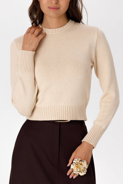 Джемпер Romgil РВ0167-ВИ5 крем-брюле - фото 6