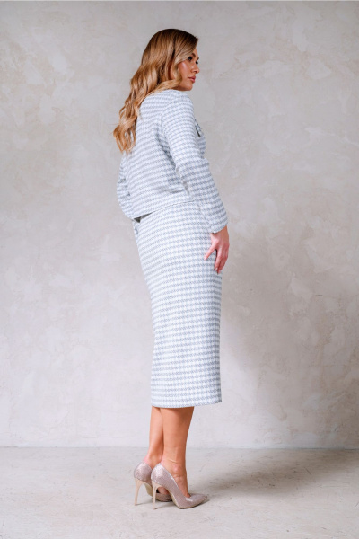 Юбка Erika 1549 голубой - фото 2