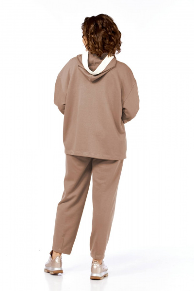 Брюки, джемпер Karina deLux M-1392 бежевый - фото 3