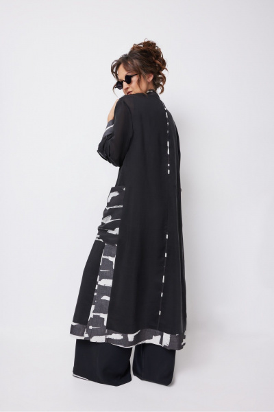 Брюки, накидка, топ ElPaiz 1275 черный - фото 5