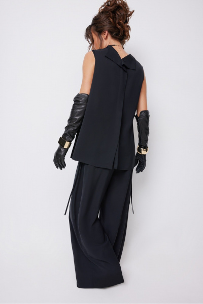 Брюки, накидка, топ ElPaiz 1275 черный - фото 3