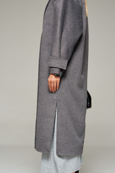 Пальто Beautiful&Free 7011 графит - фото 10