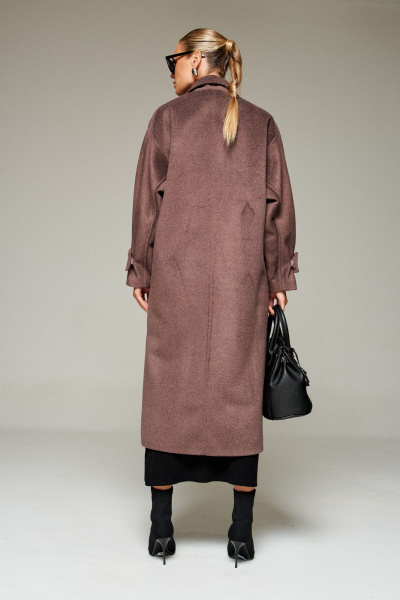 Пальто Beautiful&Free 7011 какао - фото 11