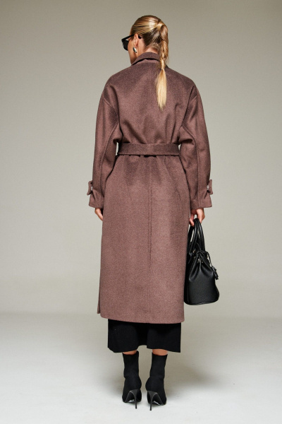 Пальто Beautiful&Free 7011 какао - фото 4