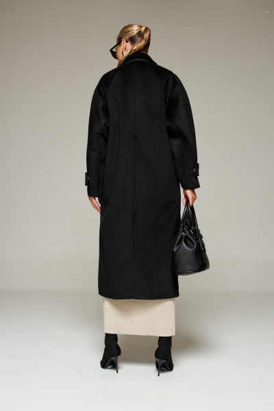 Пальто Beautiful&Free 7011 черный - фото 7