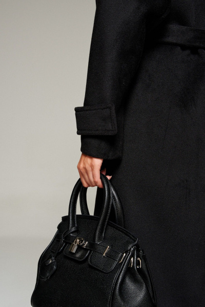 Пальто Beautiful&Free 7011 черный - фото 5