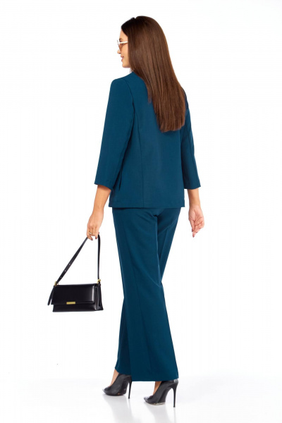 Брюки, жакет Taita plus 2520/2 морская_волна - фото 7