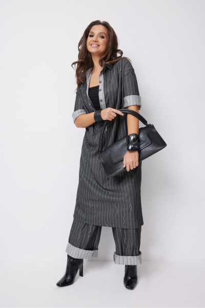 Брюки, туника ElPaiz 1286 серый - фото 2