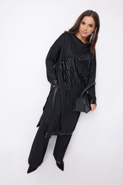 Брюки, туника ElPaiz 1290 черный - фото 1