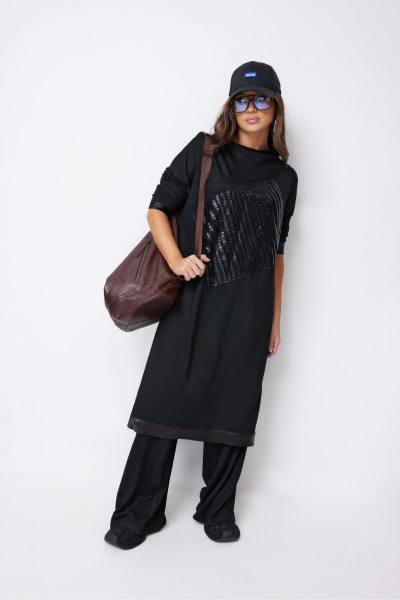 Брюки, туника ElPaiz 1290 черный - фото 2