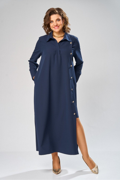 Платье Danaida 2265 т.синий - фото 2