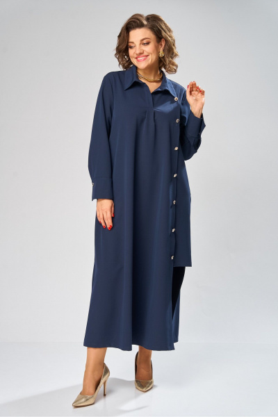 Платье Danaida 2265 т.синий - фото 5