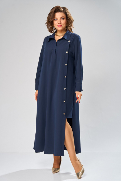 Платье Danaida 2265 т.синий - фото 4