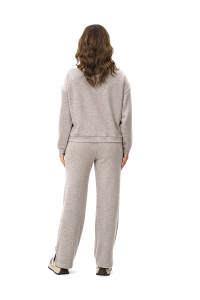 Брюки, жакет Пинск-Стиль 258 какао - фото 12