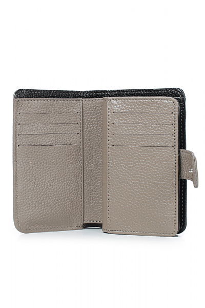 Портмоне Galanteya 46524.25с1044к45 черный/бежев - фото 4