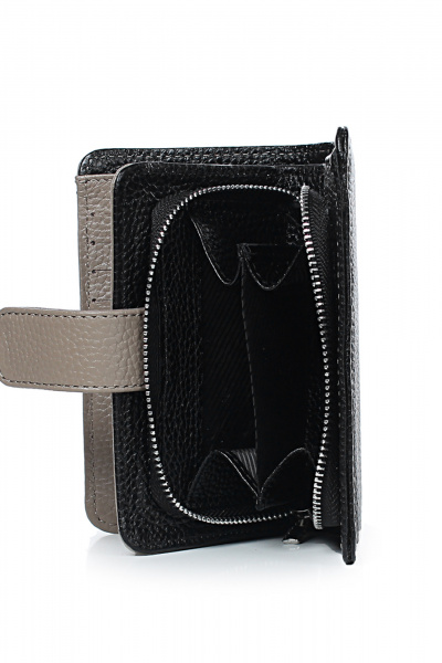 Портмоне Galanteya 46524.25с1044к45 черный/бежев - фото 5