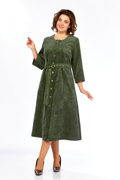 Платье Rishelie 1006 зеленый - фото 1