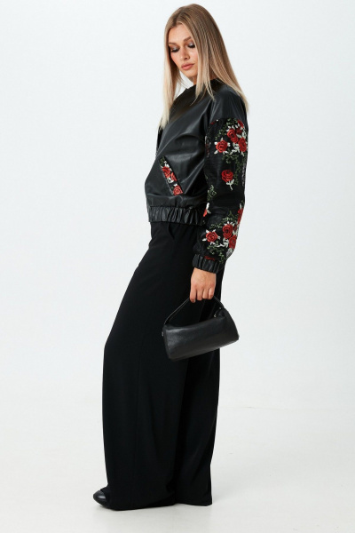 Брюки, бомбер LM К168098 черный - фото 4