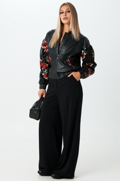 Брюки, бомбер LM К168098 черный - фото 2