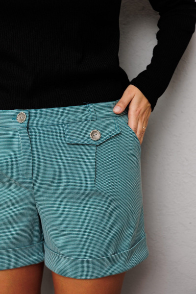 Шорты Anelli 1346 гребень_волны - фото 3