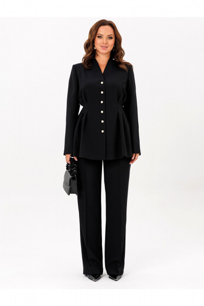 Брюки, жакет Liona Style 954 черный - фото 5
