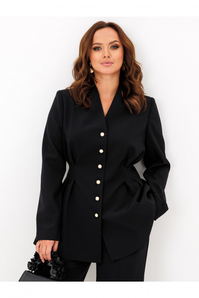 Брюки, жакет Liona Style 954 черный - фото 3