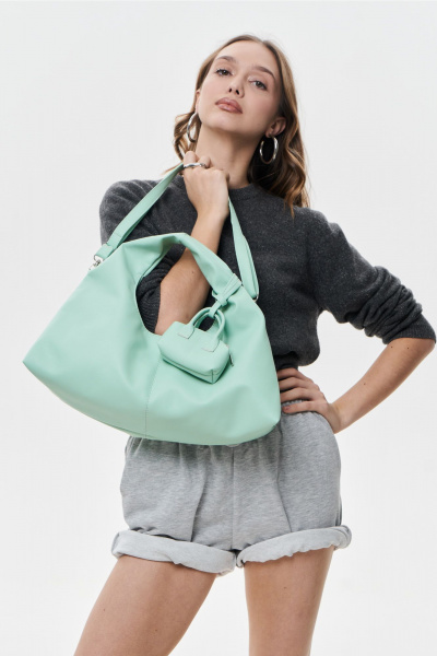 Сумка Polisto Lili М бирюзовый - фото 1