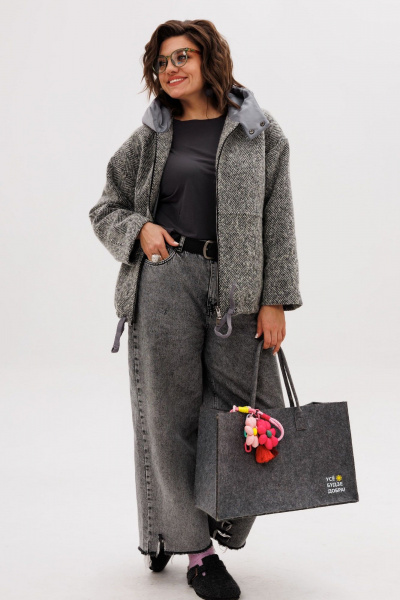 Жакет Anelli 1658 будни_метрополитена - фото 6