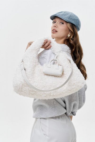 Сумка Polisto Lili М белый - фото 1