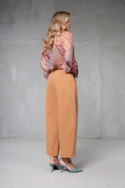 Брюки Erika 1696 коричневый - фото 6